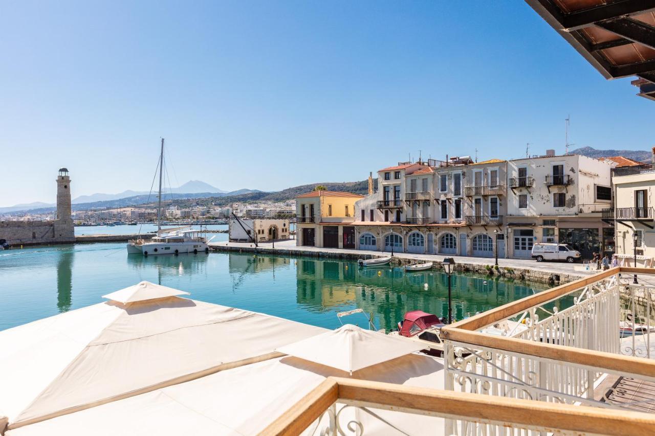 Anne Apartment, At The Venetian Port Of Rethimno! Exterior foto