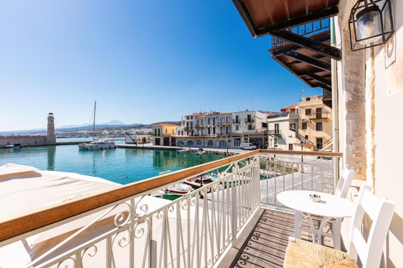 Anne Apartment, At The Venetian Port Of Rethimno! Exterior foto