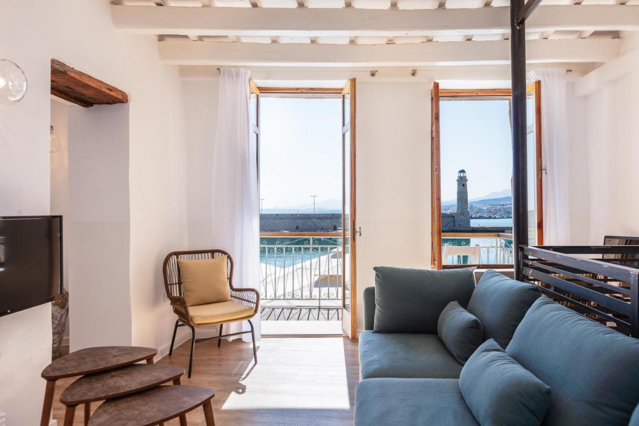 Anne Apartment, At The Venetian Port Of Rethimno! Exterior foto